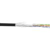 InLine Cavo patch InLine® Cat.5e, nero, SF/UTP, AWG26, PVC, 100 m