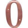 HILLMAN Distinctions Distinctions 90590 - Numero civico Hillman, 12,7 cm, in rame spazzolato, 12,7 cm
