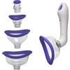 Doc Johnson Bloom Intimate Body Pump Purple-White