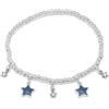 Vestopazzo Bracciale Elastico Stelle Blu