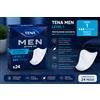 Tena Men Level 1 Assorbenti Uomo per Perdite Urinarie Leggere 24 Pezzi - Salvaslip Maschili Discreti