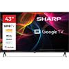 Sharp 43HL4265E TV 109,2 cm (43") 4K Ultra HD Smart TV Wi-Fi Nero