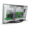 Philips 24HFL3014P/12 TV 61 cm (24") HD Nero, Trasparente 250 cd/m²