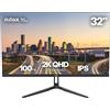 Nilox MONITOR 32 IPS 100 HZ HDMI Y DP Monitor PC 81,3 cm (32") 2560 x 1440 Pixel