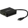 ‎ StarTech.com Adattatore di rete USB-C a Fibre ottiche, Convertitore SFP con slot