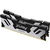 Kingston Technology FURY 96GB 6000MT/s DDR5 CL32 DIMM (Kit da 2) Renegade Silver