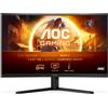 AOC G4 CQ32G4VE Monitor PC 81,3 cm (32") 2560 x 1440 Pixel Quad HD LCD Nero, Gri
