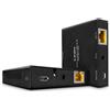 Lindy 38205 moltiplicatore AV Trasmettitore e ricevitore AV Nero