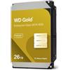 Western Digital Gold WD261KRYZ disco rigido interno 26 TB 7200 Giri/min 512 MB 3