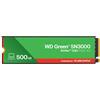 SanDisk Green WD SN3000 NVMe 500 GB M.2 PCI Express 4.0 QLC 3D NAND