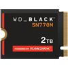 Western Digital SanDisk Black WD_BLACK SN770M NVMe 2 TB M.2 PCI Express 4.0 TLC 3D NAND