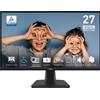 MSI Pro MP275Q Monitor PC 68,6 cm (27") 2560 x 1440 Pixel Wide Quad HD LED Nero