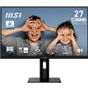 MSI PRO MP273UP E6 Monitor PC 68,6 cm (27") 3840 x 2160 Pixel 4K Ultra HD Nero
