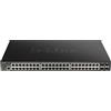 D-Link DGS-1250-52XMP switch di rete Gestito L3 Supporto Power over Ethernet (Po