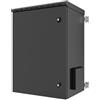 lanview Lanview RWMIP55W16U45B rack 16U Nero (19 16U IP55 Wall mount - Cabinet 600 x 450 x 810mm - - Black - Warranty: 60M) RWMIP55W16U45B