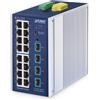 PLANET Planet Industrial L2/L4 16-Port Manage IGS-4215-16T4X