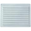 Generic Griglia di aerazione rettangolare in plastica (abs) - Dimensione 150X200 pass.aria cm2 101