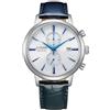 CITIZEN Orologio analogico al quarzo da uomo con cinturino in pelle CA7069-16A, Blu, misura unica, cinghia
