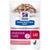 Hill's Prescription Diet i/d Digestive Care Cibo Umido per Gatti - Salmone - 12x85 gr