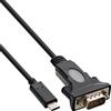 InLine Cavo connettore Adattatore 33308l C da USB a 9 Poli su Spina Sub D con 9 - 25 Poli Adattatore seriale 1,8 m