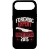 True Crime Merch for Investigative Crime Custodia per iPhone Air Esperto forense dalla nascita 2015 Compleanno a tema crimine vero