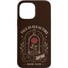 Vintage Rose Book Club Romance Custodia per iPhone 13 Pro Max Libro Club Reader Rose Romance Fiaba Letteratura