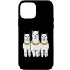 Cool 3 Hip Hop Trio Street Gold Chain Fu Custodia per iPhone 12 mini Alpaca Lama Rap Old School Retro Streetwear 80s 90s Tre