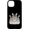 Cool 3 Hip Hop Trio Street Gold Chain Fu Custodia per iPhone 15 Plus Chinchilla Rap Old School Retro Streetwear anni '80 '90 Tre