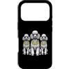 Cool 3 Hip Hop Trio Street Gold Chain Fu Custodia per iPhone 17 Pro Barboncino Rap Old School Retro Streetwear anni '80 '90 Tre