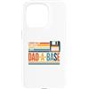 Dad Joke Archive Co Custodia per iPhone 15 Pro Divertenti battute su I Keep Dad in A Dad-A-Base Retro Floppy Disk