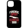 True Crime Merch for Investigative Crime Custodia per iPhone 13 Esperto forense dalla nascita 1999 Compleanno a tema crimine vero