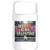 Siamese Kitten Lover PS Custodia per iPhone 17 Pro Max My Cat Is My Valentine Siamese Street Graffiti Amante dei gatti