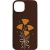 Poppy Flower Clothing Vintage Custodia per iPhone 15 Plus Fiori di papavero bouquet botanico floreale natura arte