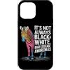 Rare Disease Warrior Gifts for Women and Custodia per iPhone 12 Pro Max Mese di sensibilizzazione sulle malattie rare Zebra febbraio Malattia rara