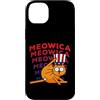 gattino patriottico Custodia per iPhone 14 Plus 4 luglio Meowica Kitty Cat Red White & Blue Funny