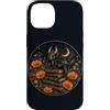 Cute Cottagecore Dragons with Books Desi Custodia per iPhone 14 Baby Dragon Reading Libri Moonlit Fantasy