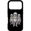 Cool 3 Hip Hop Trio Street Gold Chain Fu Custodia per iPhone 17 Pro Bradipo Rap Old School Retro Streetwear 80s 90s Tre
