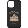 Italian Souvenir Cathedral Milan Italy D Custodia per iPhone 12 Pro Max Milano Italia Cattedrale Architettura