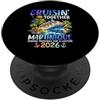 Martinique Cruise Vacation Family Co Crociera Insieme Martinica 2026 Nave Dolphin Vacanza PopSockets PopGrip Adesivo