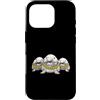 Cool 3 Hip Hop Trio Street Gold Chain Fu Custodia per iPhone 16 Pro Blobfish Rap Old School Retro Streetwear anni '80 '90 Tre