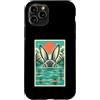 Jimbeels Custodia per iPhone 11 Pro Lepre in Acqua con Carote