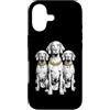 Cool 3 Hip Hop Trio Street Gold Chain Fu Custodia per iPhone 17 Vizsla Dog Rap Old School Retro Streetwear anni '80 '90 Tre