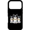 Cool 3 Hip Hop Trio Street Gold Chain Fu Custodia per iPhone 17 Pro Papillon Dog Rap Old School Retro Streetwear anni '80 '90 Tre