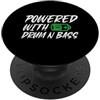 Drum n Bass Dance Gift Batteria E Basso Junglist Dubstep DnB PopSockets PopGrip Adesivo