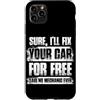 Mechanic Car Enthusiast Designs & Car Ou Custodia per iPhone 11 Pro Max Correggi la tua auto gratis Car Lover Mechanic Garage Car Guy