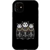 Cool 3 Hip Hop Trio Street Gold Chain Fu Custodia per iPhone 11 Opossum Opossum Rap Old School Retro Streetwear 80s 90s Tre