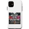 Bengal Kitten Lover PS Custodia per iPhone 11 My Cat Is My Valentine Bengal Street Graffiti Amante dei gatti