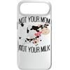 Vegetariano E Amante Degli Animali Custodia per iPhone Air Not Your Mom Not Your Milk Mum Pro Vegan Vegetariano