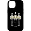 Cool 3 Hip Hop Trio Street Gold Chain Fu Custodia per iPhone 14 Flamingo Rap Old School Retro Streetwear 80s 90s Tre