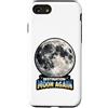 PeeKay Apparel - MoonReturn Custodia per iPhone SE (2020) / 7/8 Destinazione Luna di nuovo